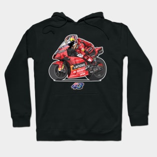 Jack Miller 43 Cartoon Hoodie